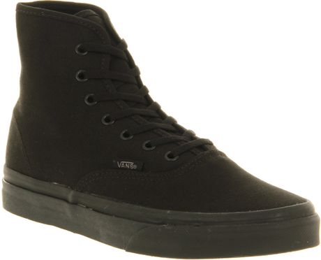 black vans sale size 6