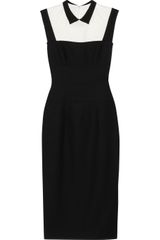 L'Wren Scott Woolblend Twill Dress
