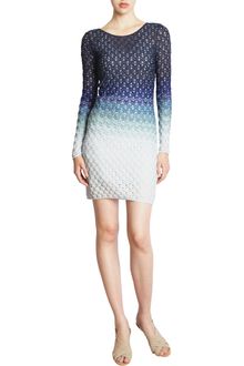 Missoni Ombre Long Sleeve Dress - Lyst