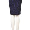 Topshop Lace Pencil Skirt in Blue (black) - Lyst