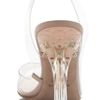 Valentino Naked Rockstud Sling Back in Transparent (poudre) - Lyst
