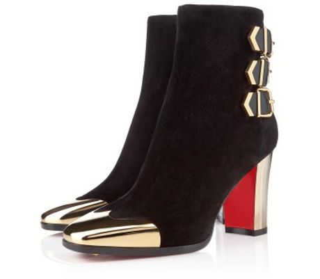 Christian Louboutin Chelita in Black (bone) - Lyst