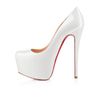 Christian Louboutin Daffodile in White - Lyst