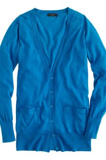 J.Crew Classic Merino Long Cardigan - Lyst