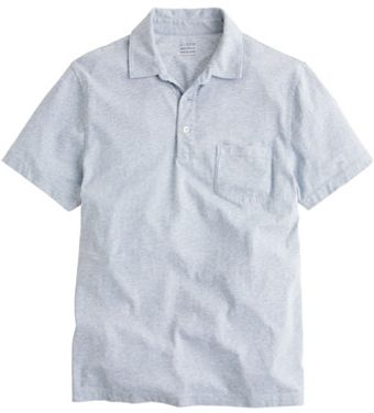 J.Crew Brokenin Pocket Polo - Lyst
