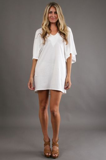 Tysa Little Wings Dress in White 30 Off - Lyst