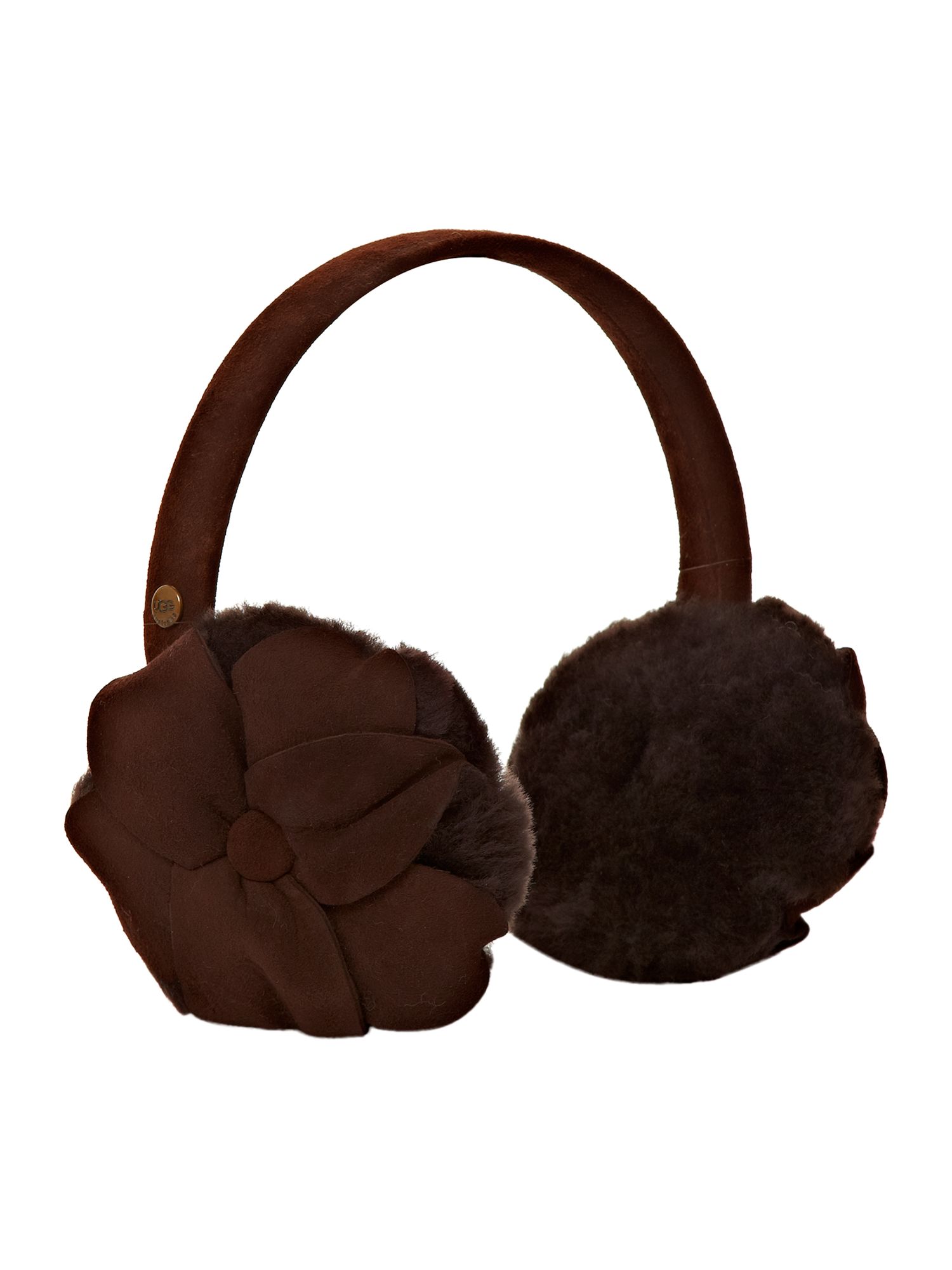 Ugg Bouquet Earmuff in Brown Lyst