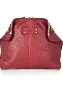Alexander McQueen De Manta Textured leather Cosmetics Case - Lyst