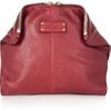 Alexander Mcqueen De Manta Textured leather Cosmetics Case in Red (cherry) - Lyst