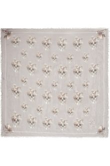 Alexander McQueen Skullprint Modal and Cashmereblend Scarf - Lyst