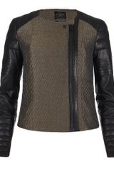 AllSaints Abel Leather Jacket