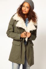 ASOS Collection  Biker Parka