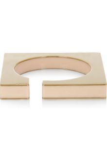 Chloé Raquel Goldtone Enamel Bangle - Lyst