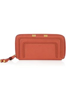 Chloé Marcie Leather Zip around Wallet - Lyst