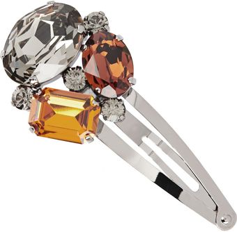 Dolce & Gabbana Swarovski Crystal Hair Clip - Lyst
