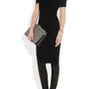 Donna Karan New York Cutout Cashmereblend Dress in Black - Lyst
