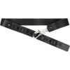 Donna Karan New York Hookfastening Leather Belt in Black - Lyst