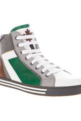 DSquared2 High Top Trainer