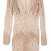 Elie Saab Vanilla Fully Embroidered Mini Dress in White (vanilla) - Lyst