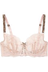 Elle Macpherson Dentelle Lace and Stretchmesh Underwired Bra