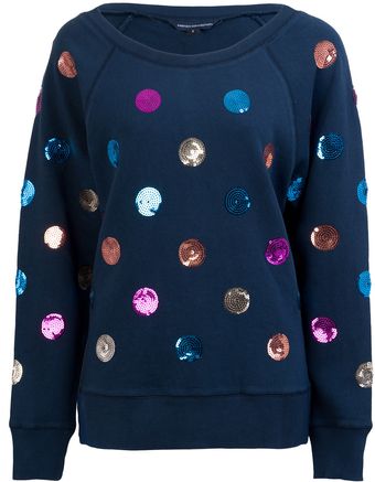 French Connection Polka Dot Jumper - Lyst