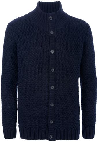 Grp Funnel Neck Cardigan - Lyst