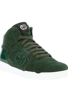 Gucci Hitop Trainer - Lyst