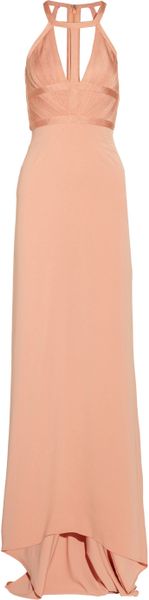 Hervé Léger Cutout Bandage Gown - Lyst