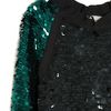 Lanvin Sequin Tshirt Dress in Green - Lyst