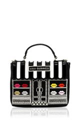 Lulu Guinness Black Ellis Street Shop Small Audrey