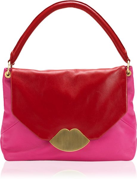 lulu guinness pink bag