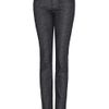 Mango Snake Skin Print Slimfit Jeans in Black - Lyst