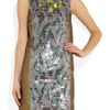 Matthew Williamson Beadembellished Brocade Dress in Multicolor (bronze) - Lyst