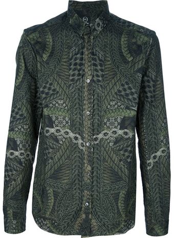 McQ by Alexander McQueen Rope Print Shirt - Lyst