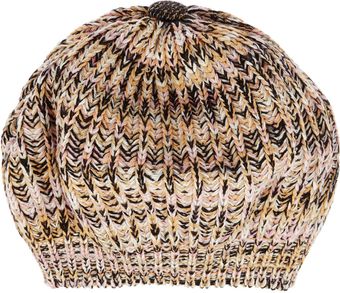 Missoni Knitted Wool Beanie - Lyst
