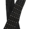 Miu Miu Studded Leather Gloves in Black - Lyst