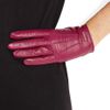 Miu Miu Leather Gloves in Purple (fuchsia) - Lyst