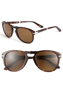 Persol Folding Polarized 54mm Keyhole Sunglasses - Lyst