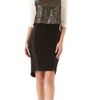 Rag & Bone Raj Embroidered Skirt in Black - Lyst