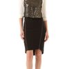 Rag & Bone Zip Sequin Crop Top in White (ivory) - Lyst