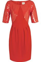 Reiss Sequin Shift Dress