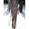 Theyskens' Theory Embellished Mesh Gown in Gray (mushroom) - Lyst