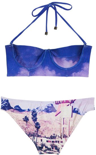 We Are Handsome The Motel Corset Bikini - Lyst