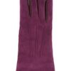 Yves Saint Laurent Chyc Cashmerelined Suede Gloves in Purple - Lyst