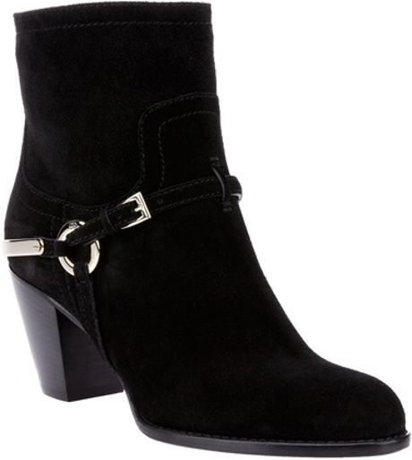 Dior Etrier Ankle Boot in Black - Lyst