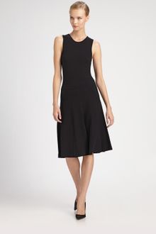 Donna Karan New York Paneled Dress - Lyst
