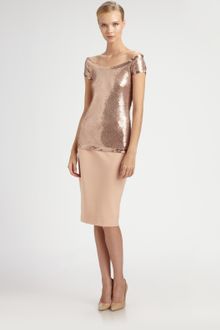 Donna Karan New York Sequined Top - Lyst
