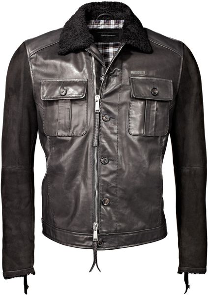 Dsquared2 Jacket Black in Black for Men - Lyst