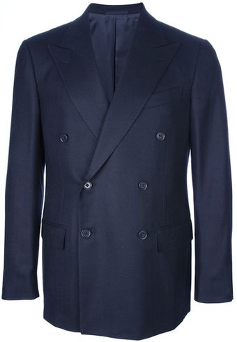 Ermenegildo Zegna Double Breasted Suit - Lyst