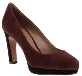 Lola Cruz Suede Platform Pump - Lyst